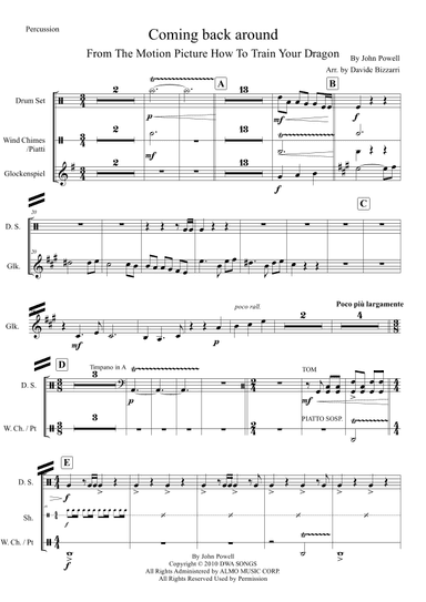 Coming Back Around (arr. Davide Bizzarri)