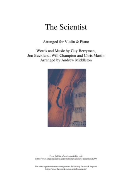 The Scientist (arr. Andrew Middleton)