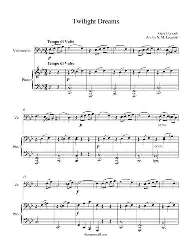 Twilight Dreams (arr. Nick Lacanski)