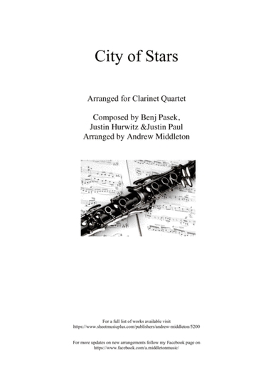 City Of Stars (arr. Andrew Middleton)
