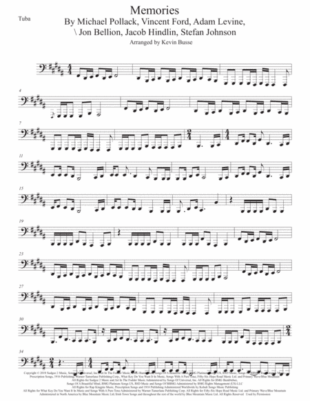 Memories (arr. Kevin Busse)