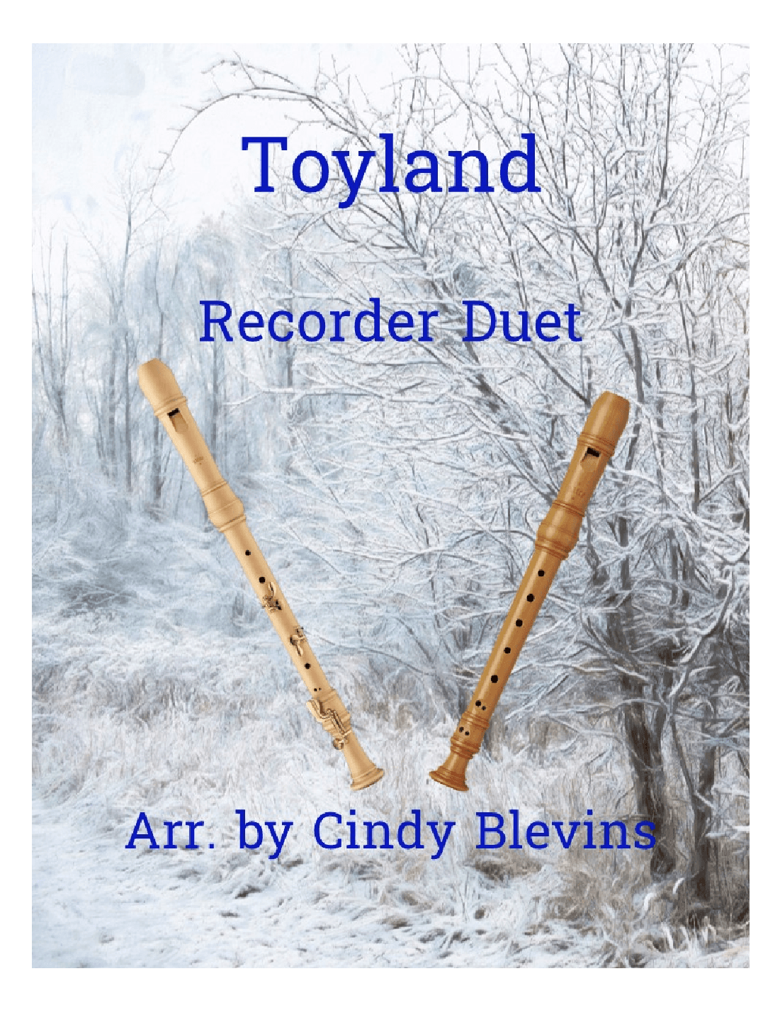 Toyland, Recorder Duet (arr. Cindy Blevins)