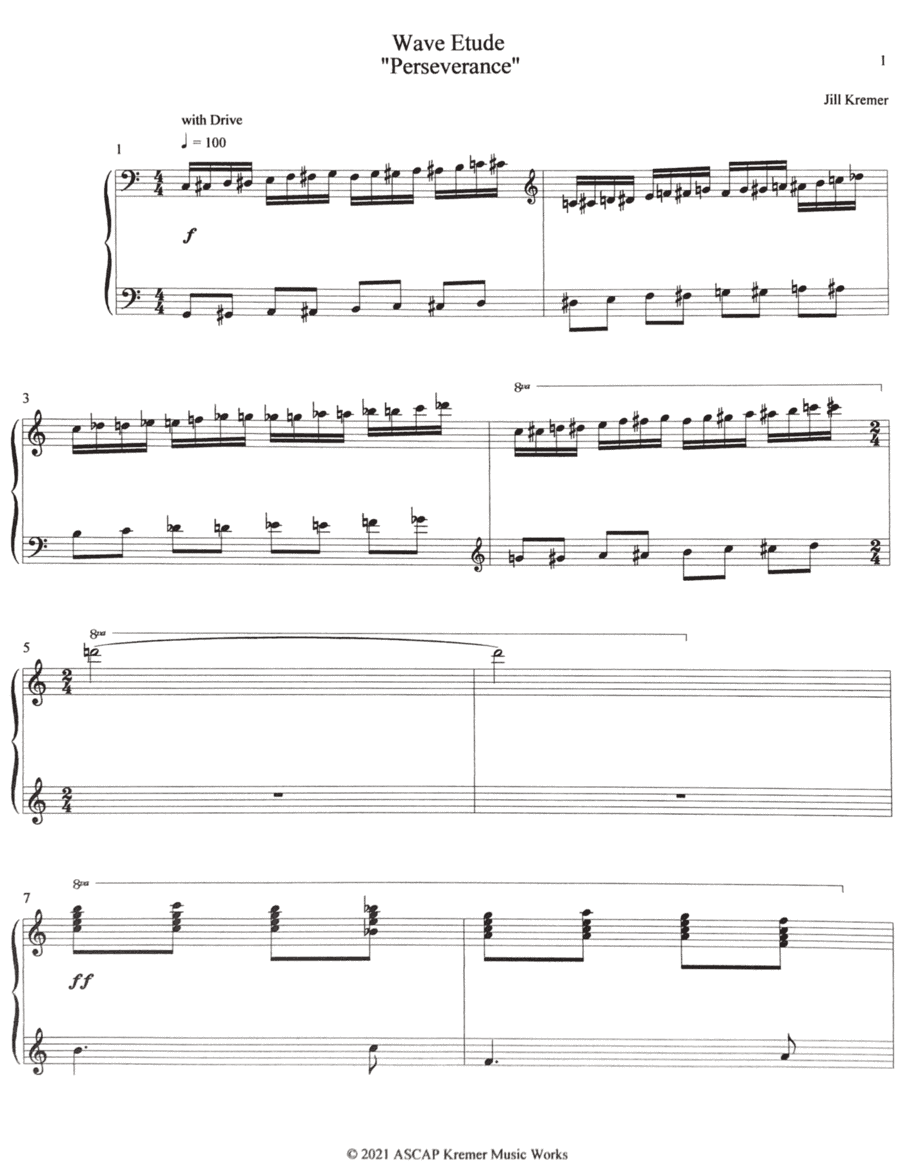 Wave Etude "Perseverance"