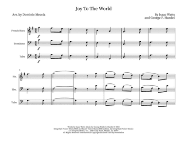 Joy To The World (arr. Dominic Meccia)