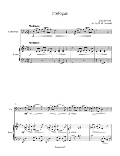 Prologue (arr. Nick Lacanski)