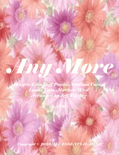 Any More (arr. Jeff TInchei)