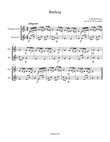 Burlesq (arr. Nick Lacanski)