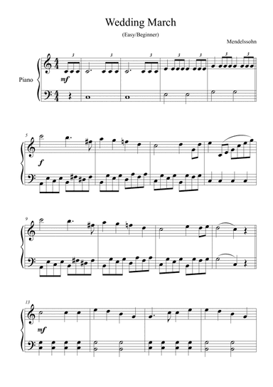 Wedding March (arr. Passoni Music)