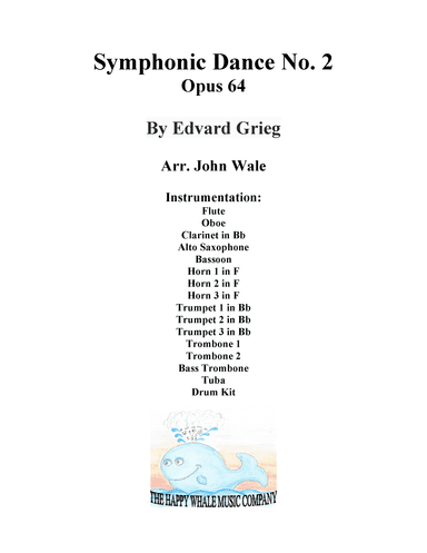 Symphonic Dance No. 2, Opus 64 (arr. John Wale)