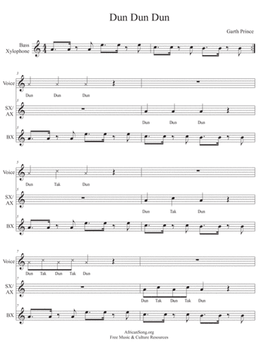 Dun Dun Dun - Elementary Classroom Drumming Exercise