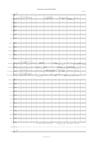 Fantasia for Concert Band