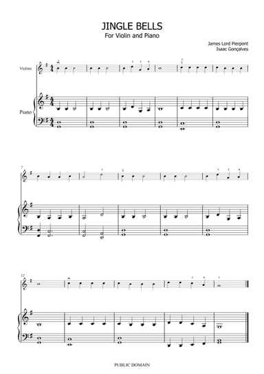 Jingle Bells (arr. Isaac Gonçalves)