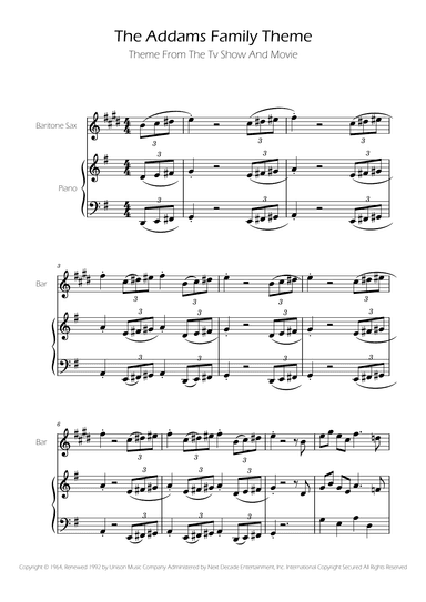 Addams Family Theme (arr. Ygor Nunes)