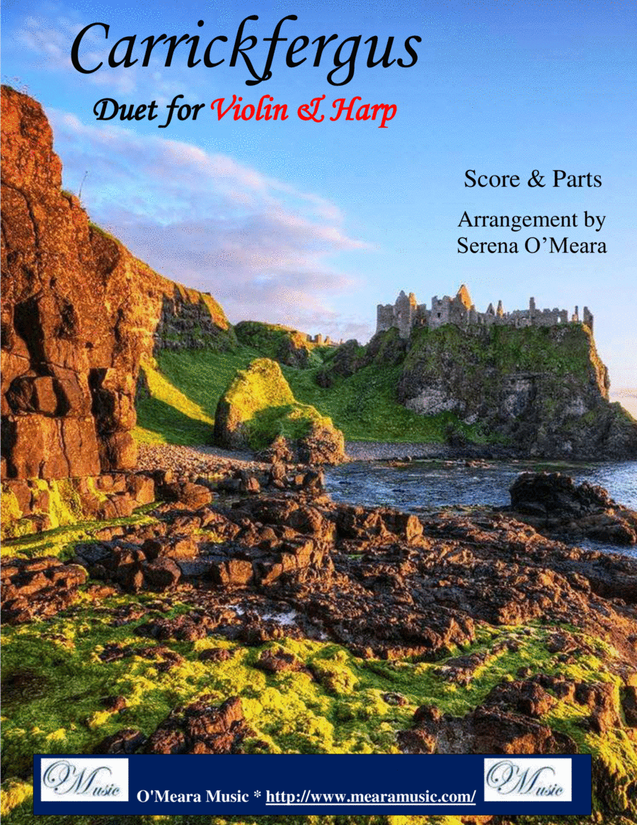 Carrickfergus for Violin & Harp (arr. Serena O’Meara)