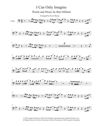 I Can Only Imagine (arr. Kevin Busse)