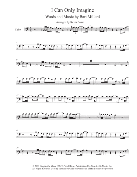 I Can Only Imagine (arr. Kevin Busse)