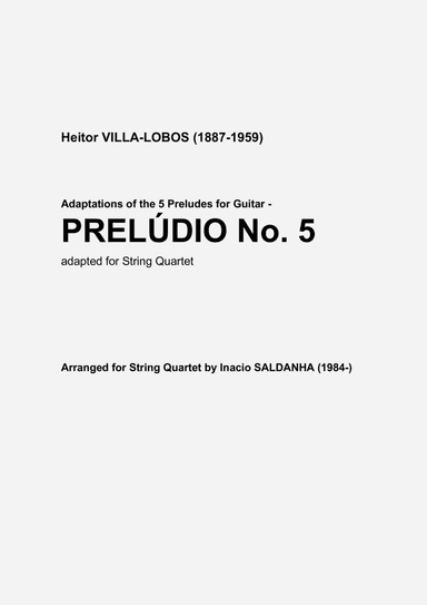 Carillion: 2 Guitar Prelude 3 (arr. Inacio Saldanha)