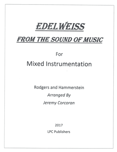 Edelweiss (arr. Jeremy Corcoran)