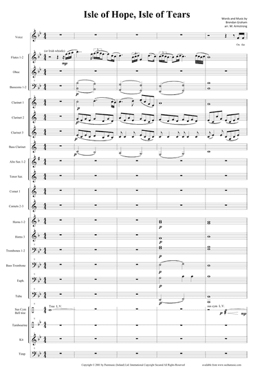 Isle Of Hope, Isle Of Tears (arr. Mark Armstrong)
