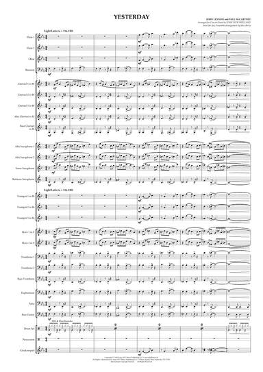 Yesterday (arr. John Ivor Holland)