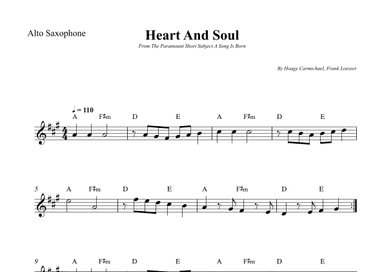 Heart And Soul (arr. Wesley S. SIlva)
