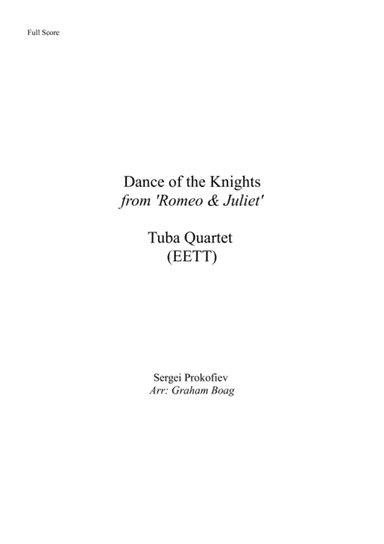 Dance Of The Knights (arr. Graham Boag)
