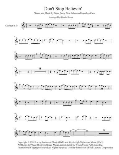 Don't Stop Believin' (arr. Kevin Busse)