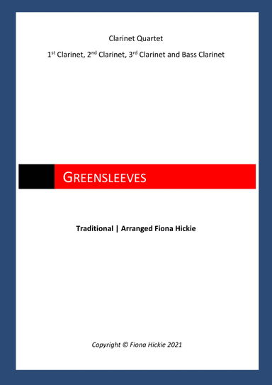 Greensleeves (arr. Fiona Hickie)
