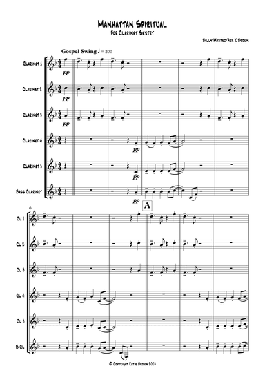 Manhattan Spiritual (arr. Katie Brown)