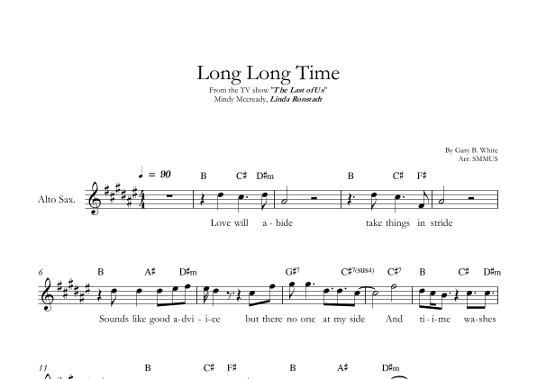 Long Long Time (arr. SMMUS)