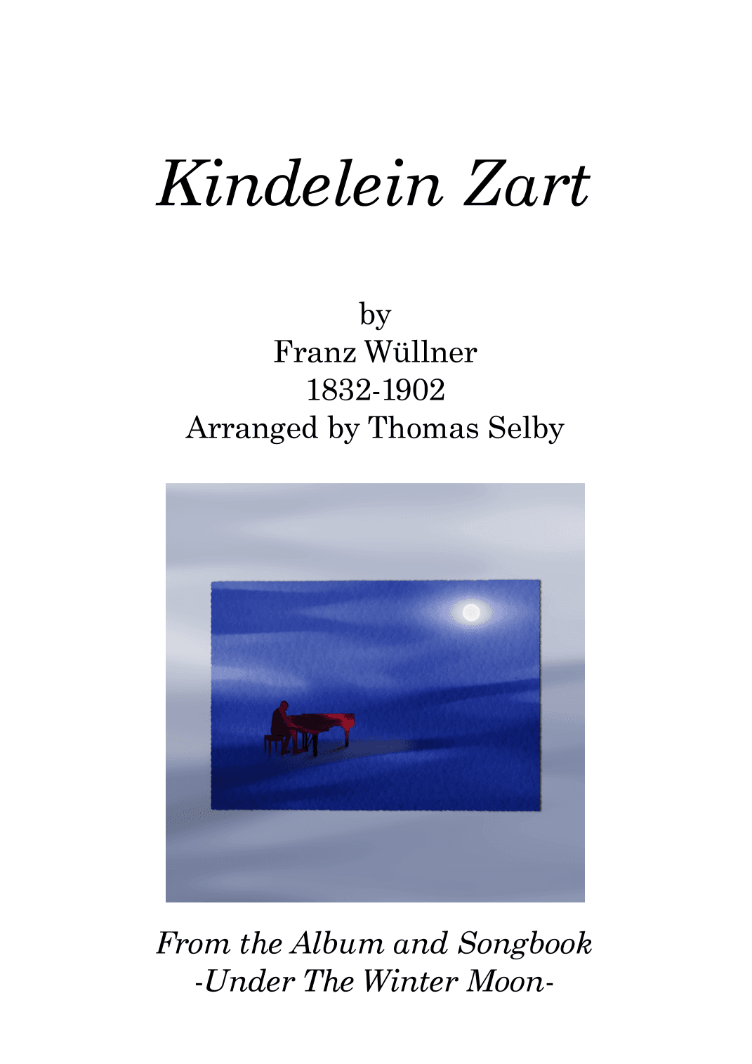 Kindelein Zart (arr. Thomas Selby)
