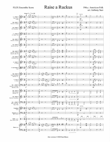 Raise a Ruckus (arr. Anthony Susi)