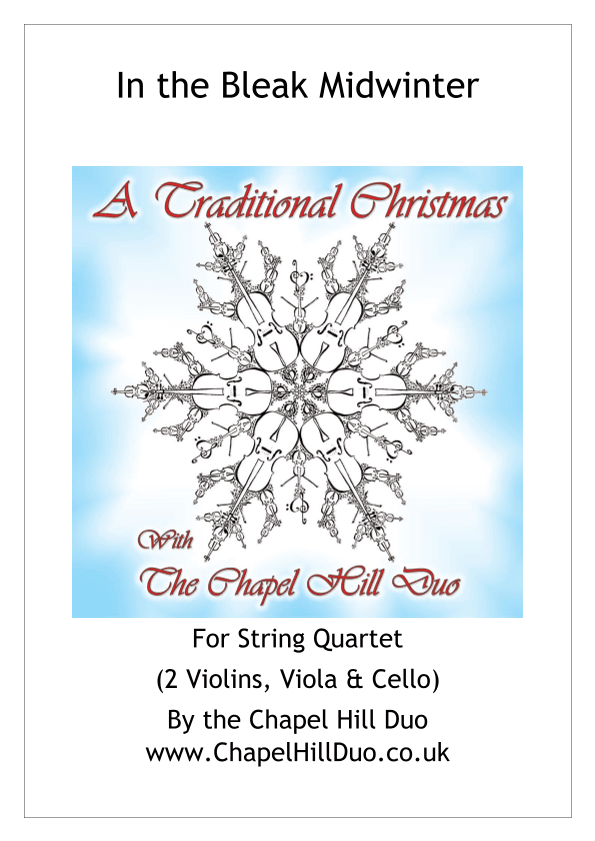 In the Bleak Midwinter for String Quartet - Full Length arrangement by the Chapel Hill Duo (arr. The Chapel Hill Duo)