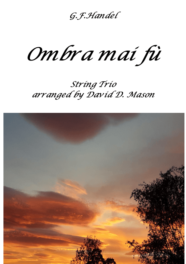 Ombra mai fù (arr. David D. Mason)