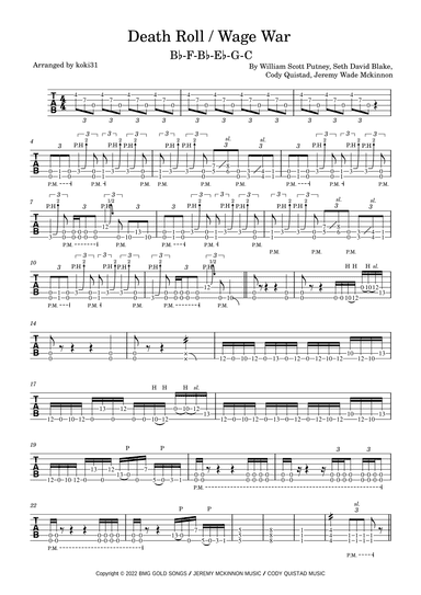 Death Roll (arr. koki31)