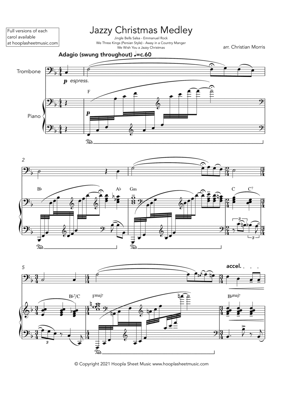 Jazzy Christmas Medley (arr. Christian Morris)