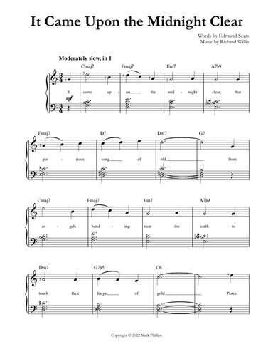 It Came Upon the Midnight Clear (arr. Mark Phillips)