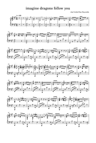 Follow You (arr. Imagine Dragons)