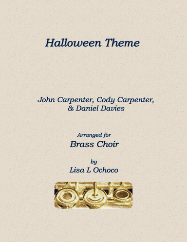 Halloween Theme (arr. Lisa L Ochoco)