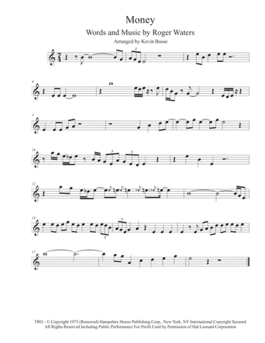 Money (arr. Kevin Busse)