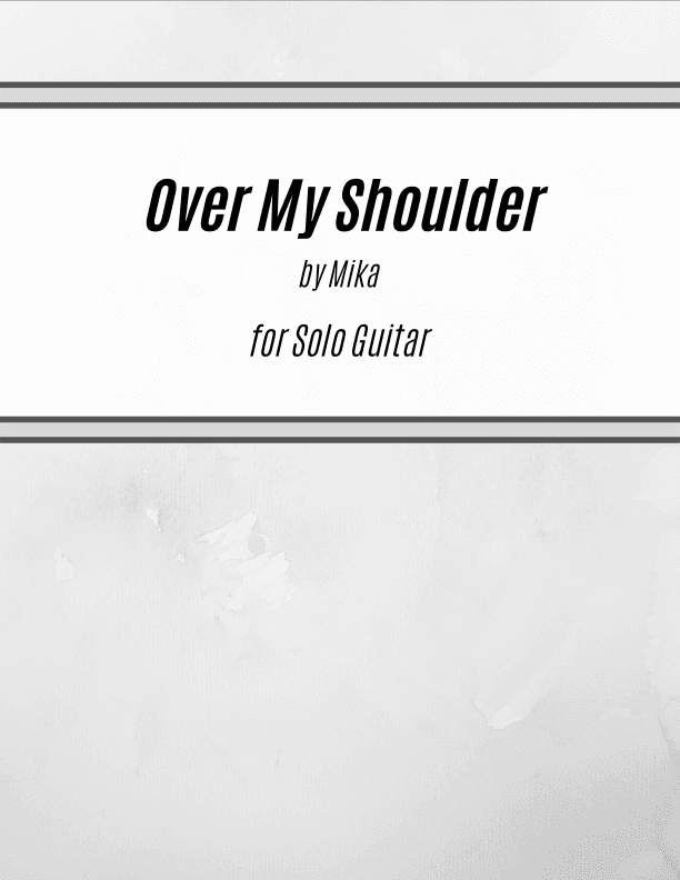 Over My Shoulder (arr. Kenneth Pasciak)