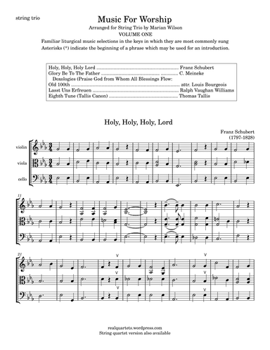Music For Worship (arr. Marian Wilson)