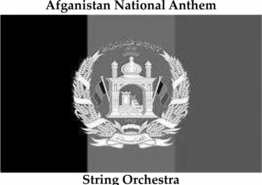 Afgan National Anthem (Milli Surood)  "ملي سرود" for String Orchestra (arr. Keith Terrett)