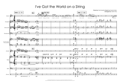 I've Got The World On A String (arr. Matt Amy)