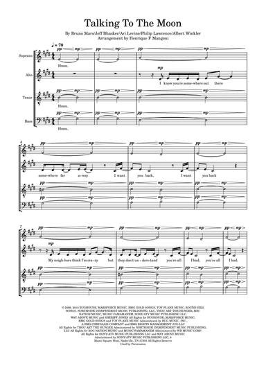 Talking To The Moon (arr. Henrique F Mangoni)