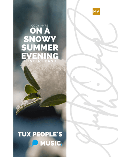 On a Snowy Summer Evening