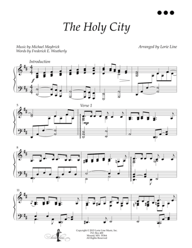The Holy City (arr. Lorie Line)