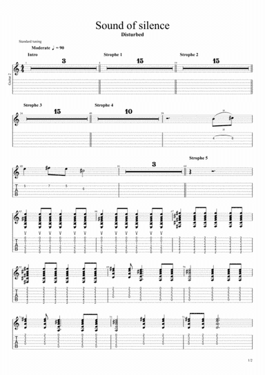 The Sound Of Silence (arr. Hugo Neves)