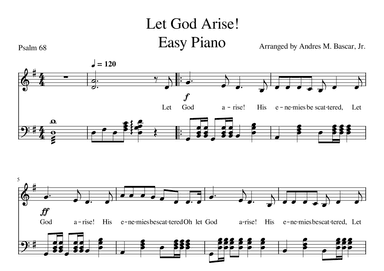 Let God Arise! (arr. Andres M. Bascar, Jr.)