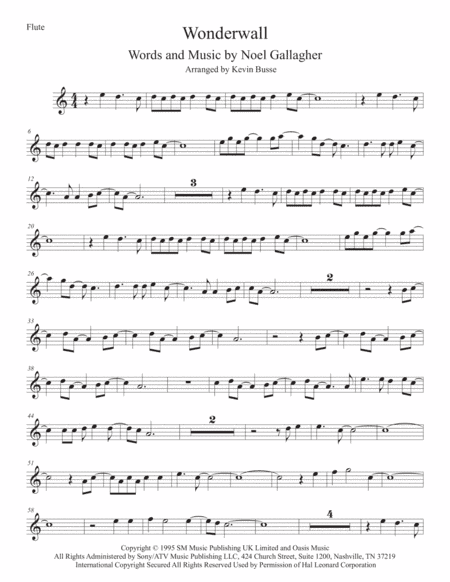 Wonderwall (arr. Kevin Busse)